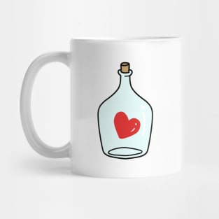 Love in a bottle Mug